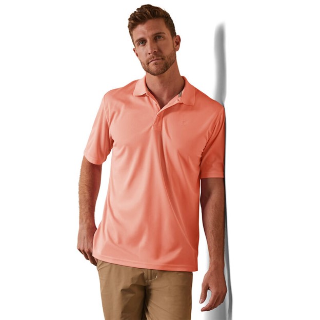 Ariat TEK Polo S/S Shirt - Peach Echo