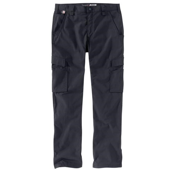 Carhartt FR Force Relaxed Fit Ripstop Cargo Work Pant - Deep Navy