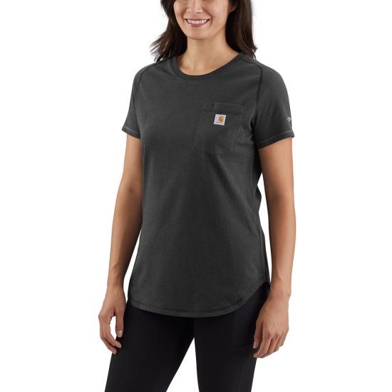 Carhartt Women's Force Relaxed Fit Midweight Pocket S/S Shirt