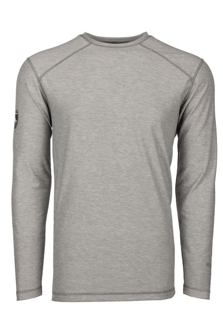 Dragonwear FR Pro Dry Tech L/S Shirt - Gray Heather