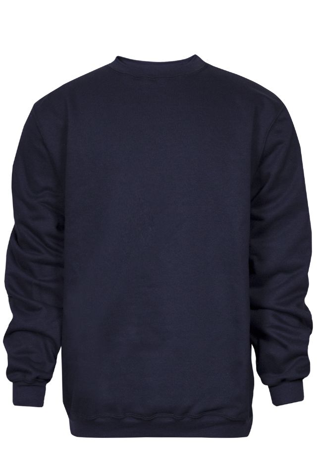 NSA FR Heavyweight Crewneck Pullover Sweatshirt - Navy NSA FR Heavyweight Crewneck Pullover Sweatshirt - Navy