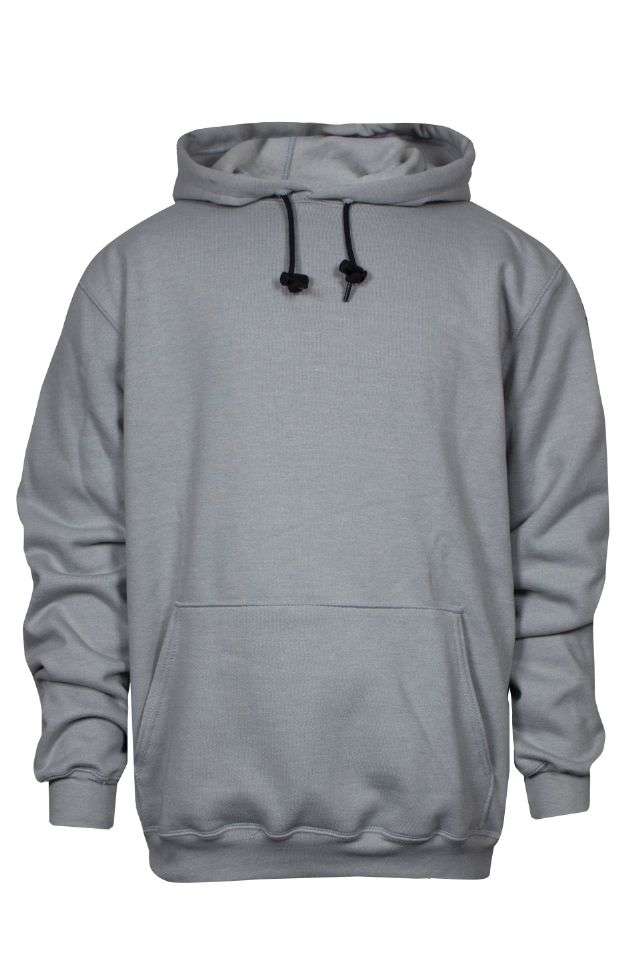 NSA FR Heavyweight Hooded Pullover Sweatshirt - Gray NSA FR Heavyweight Hooded Pullover Sweatshirt - Gray