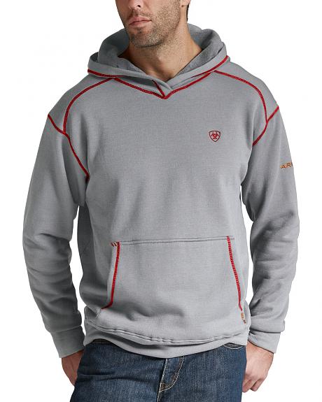 Ariat FR Polartec Hoodie - Heather Gray