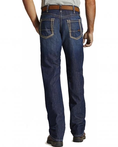 Ariat FR M4 Relaxed Fit Boot Cut Boundary Jean - Shale