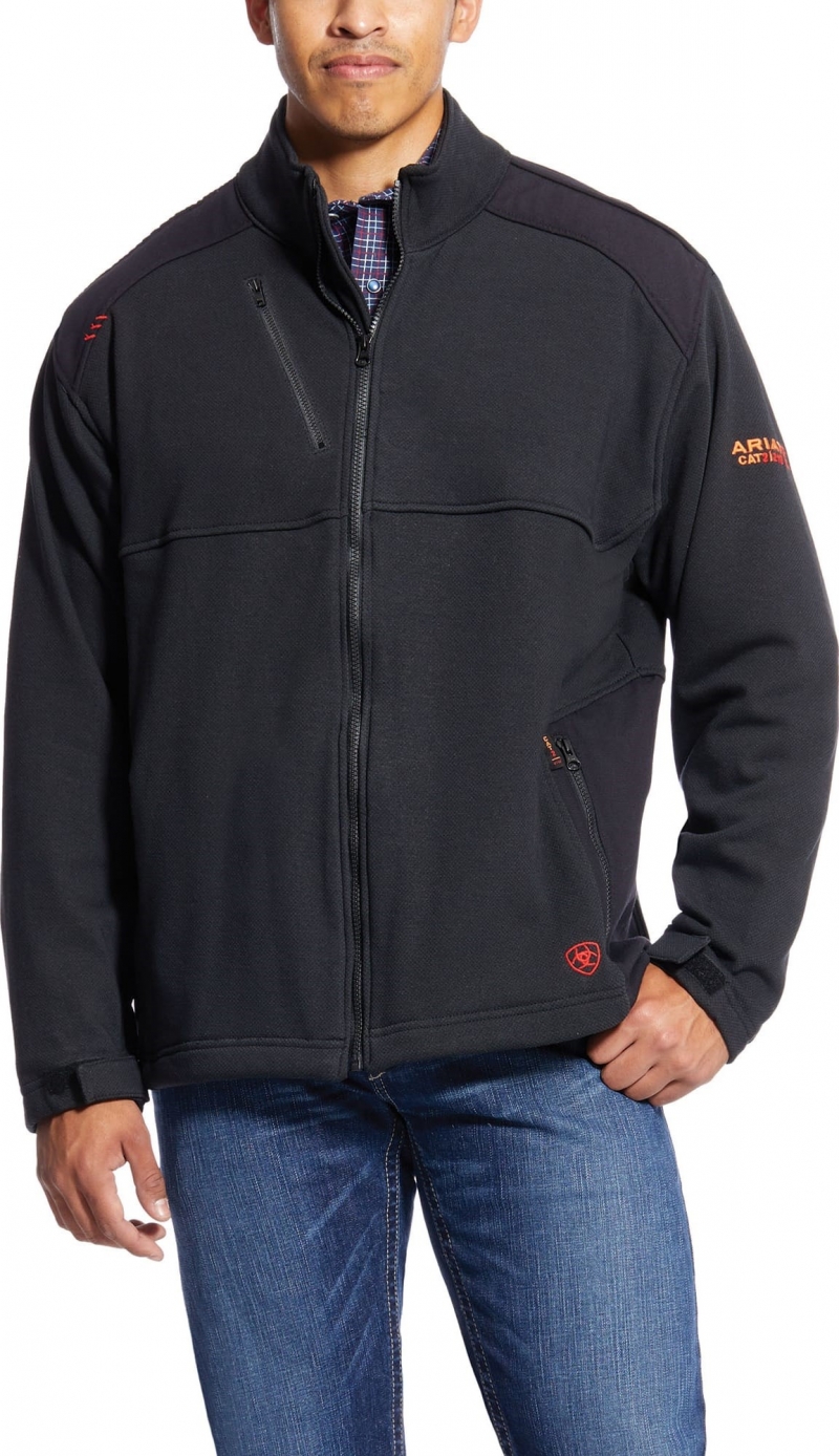 *SALE* ONLY S - XL - 3XL LEFT!! Ariat FR Polartec Platform Jacket - Black