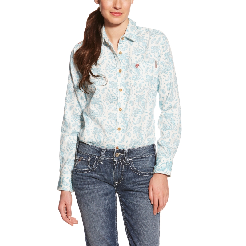 ARIAT Womens Flame Resistant Taylor Knit Work Shirt