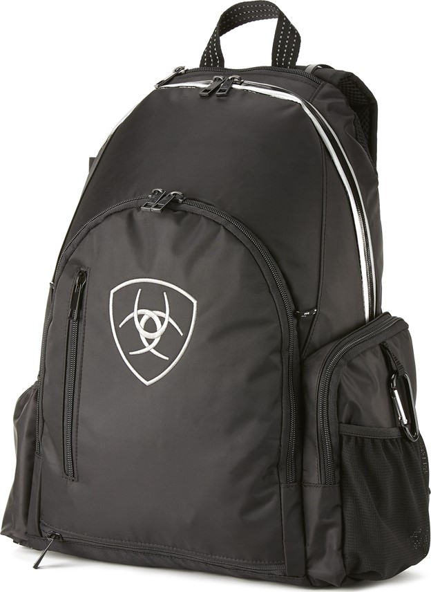Ariat Ring Backpack - Black/Grey