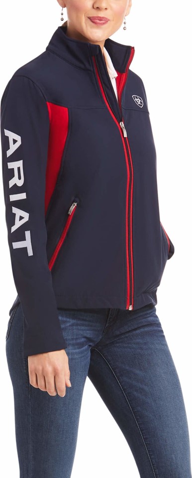 Ariat  Women's Team Softshell Jacket - Navy