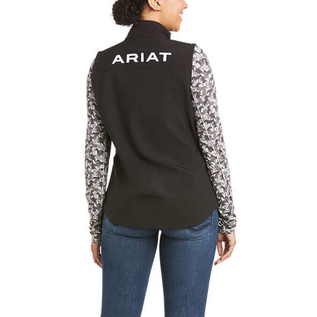 Ariat Women's New Team Softshell Vest - Black