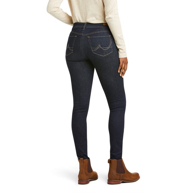 *SALE* ONLY SIZE 27R LEFT!!  Ariat Women's Ultra Stretch Perfect Rise Sidewinder Skinny Jean - Rinse