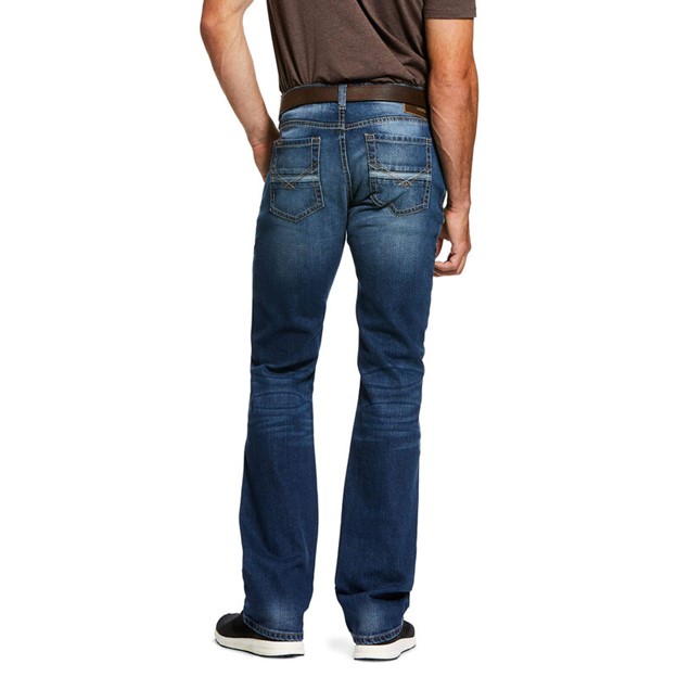 Ariat M7 Nassau Rocker Slim Fit Stackable Straight Leg Jean -Summit