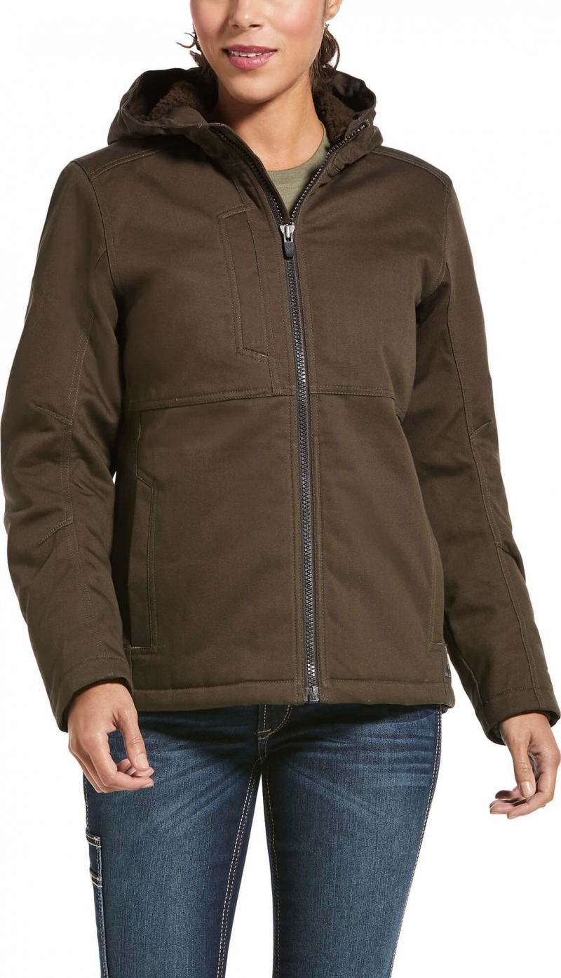 Ariat Women's Rebar Duracanvas Insulated Jacket - Wren