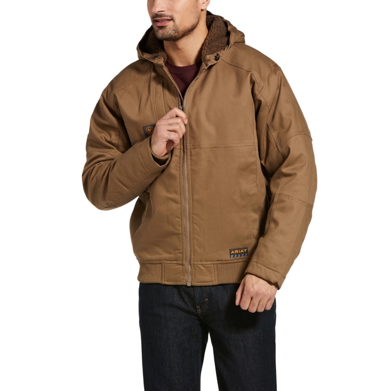 Ariat Rebar DuraCanvas Jacket - Field Khaki