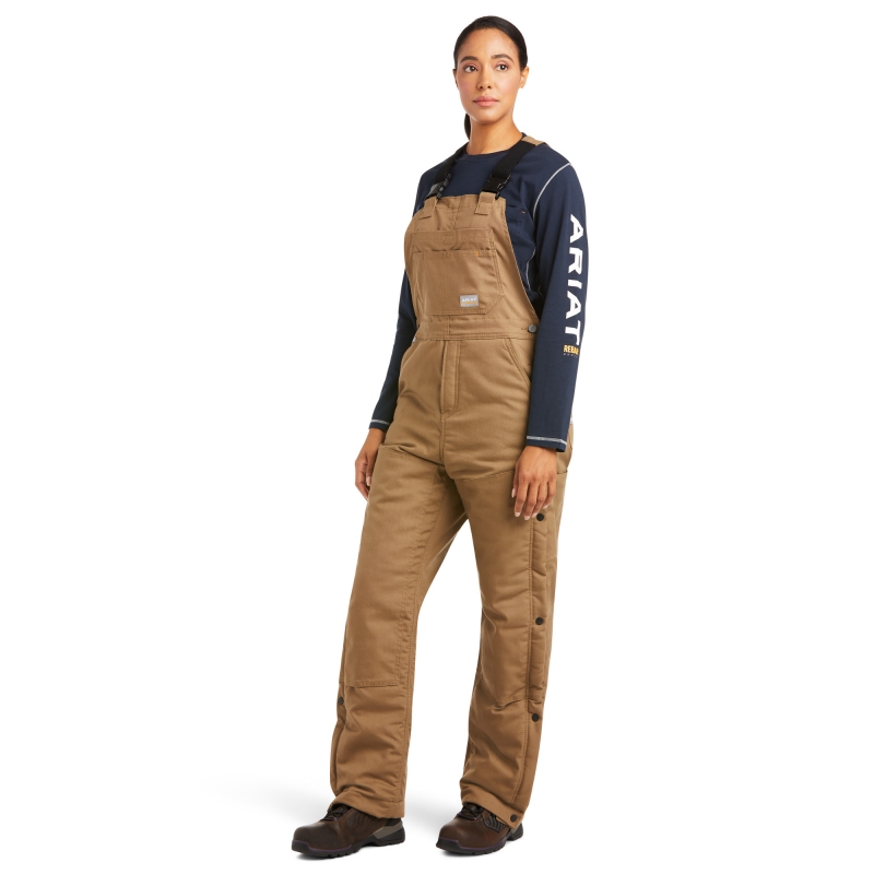 Ariat Women's Rebar Duracanvas Stretch Insulated Bib