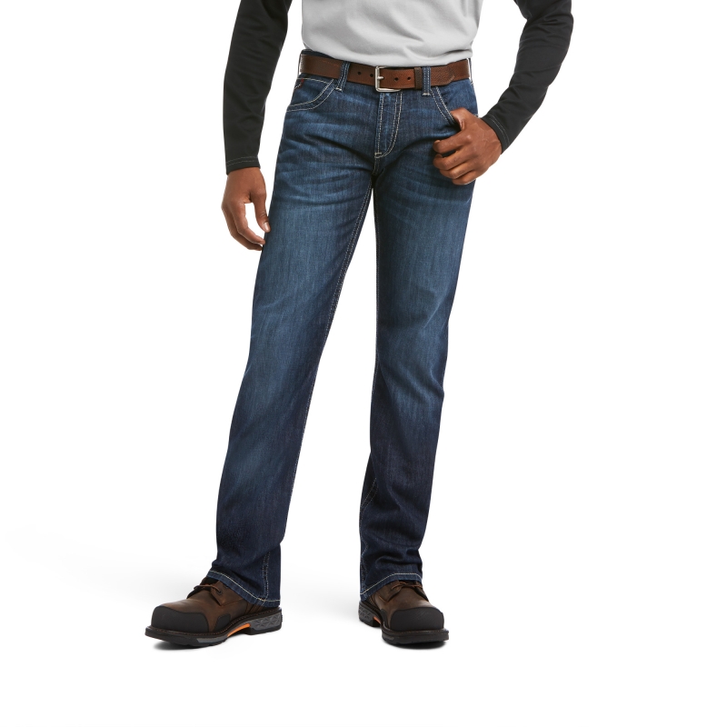 Ariat FR M5 Straight Fit Straight Leg Duralight Stretch Jean - Coltrane