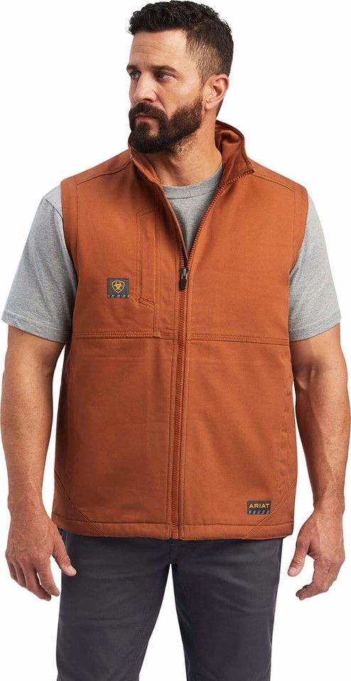 *SALE* LIMITED SIZES & QUANTITIES LEFT!!  Ariat Rebar DuraCanvas Vest - Copper
