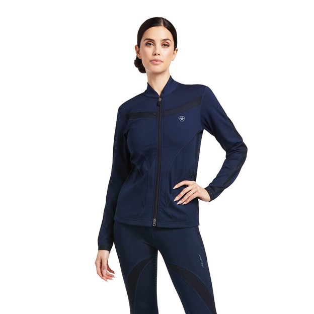 Ariat Women's Ascent Full Zip Jacket - Navy