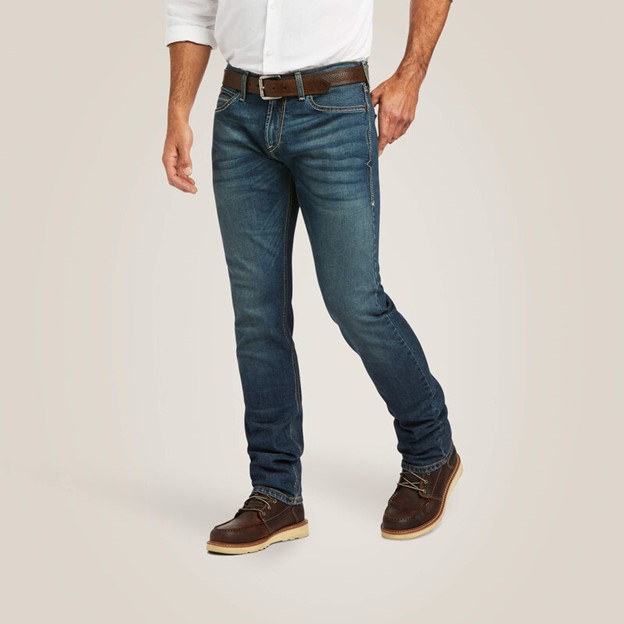 Ariat M8 Modern TekStretch Sebastian Slim Leg Jean - Grafton