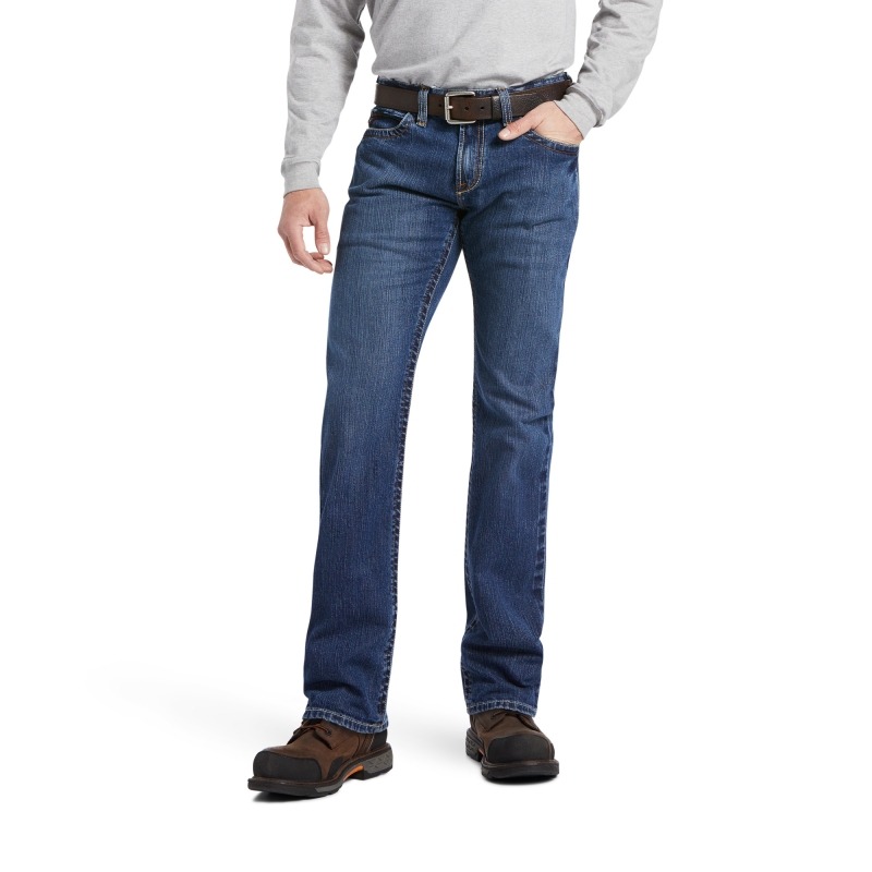 Ariat FR M7 Slim Fit DuraStretch Basic Straight Leg - Flint