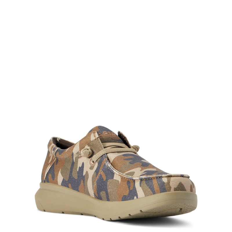 *SALE* ONLY (1) 12D LEFT!! Ariat Canvas Hilo Shoe - Camo Print