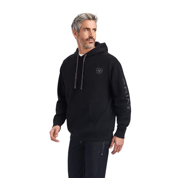 Ariat Logo Hoodie - Black