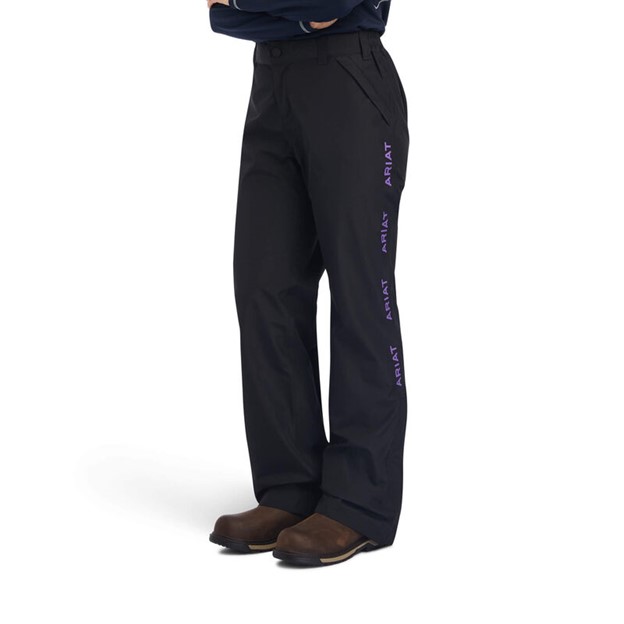 *SALE* LIMITED SIZES & QUANTITIES LEFT!!  Ariat Women's Rebar Stormshell Waterproof Pant - Black