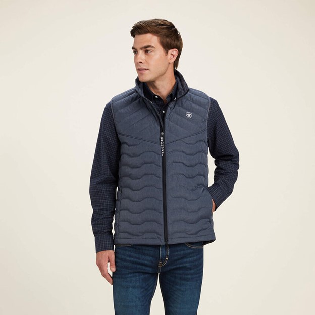 *SALE* LIMITED SIZES & QUANTITIES LEFT!!  Ariat Ideal Down Vest - Charcoal Heather