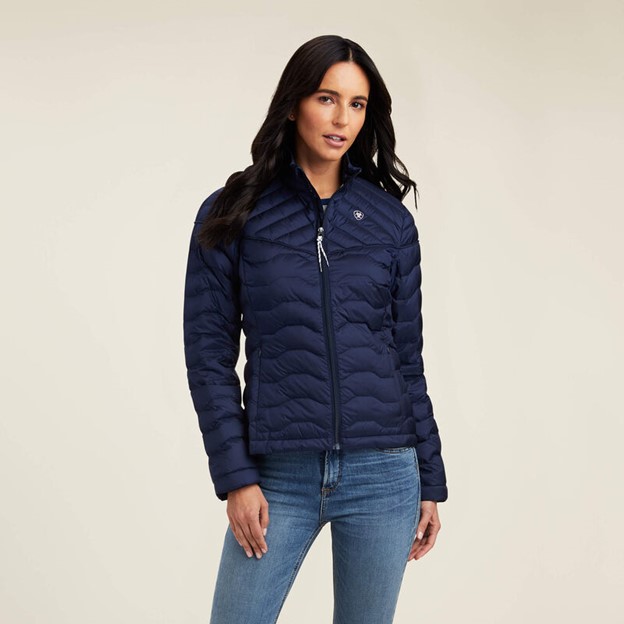 *SALE* LIMITED SIZES & QUANTITIES LEFT!!  Ariat Women's Ideal Down Jacket - Navy Eclipse