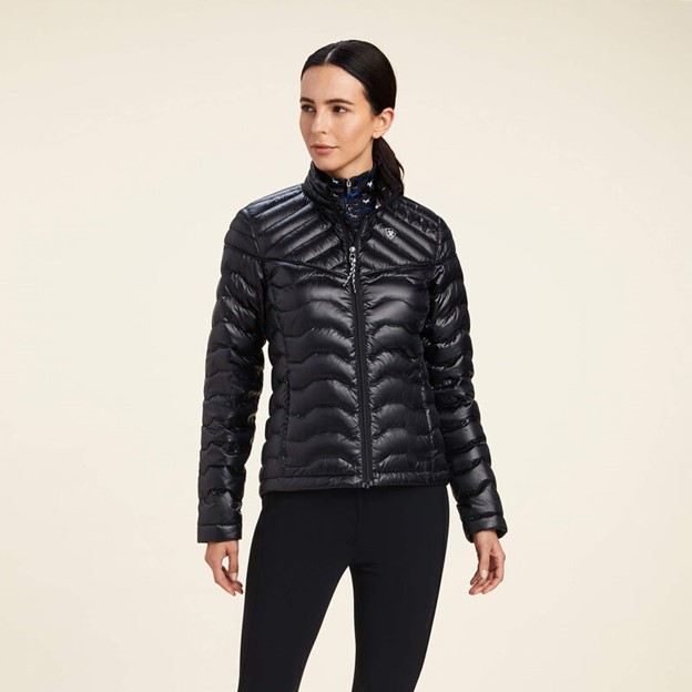 *SALE* LIMITED SIZES & QUANTITIES LEFT!!  Ariat Women's Ideal Down Jacket - Iridescent Black