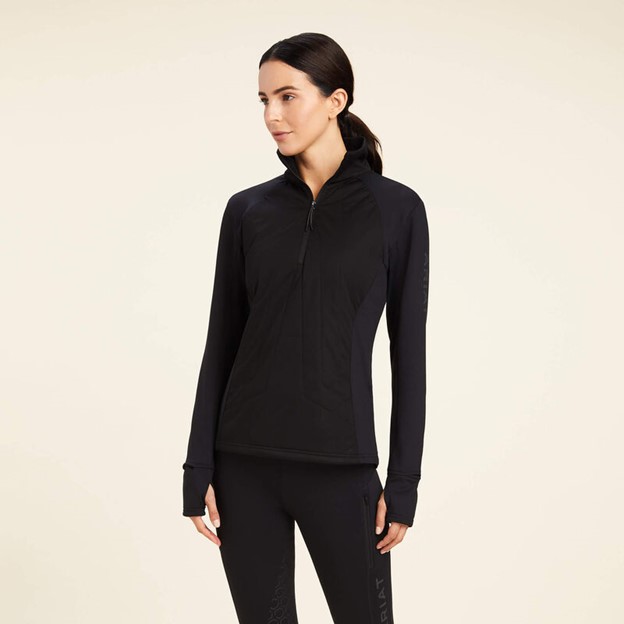 *SALE* LIMITED SIZES & QUANTITIES LEFT!!  Ariat Women's Venture 1/2 Zip Sweatshirt - Black