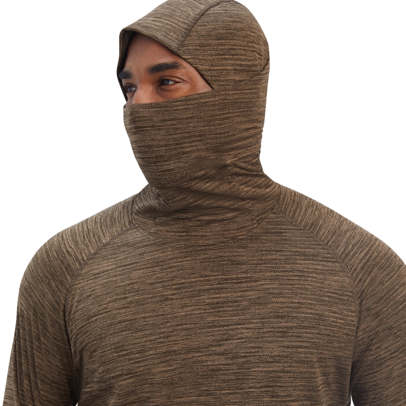 *SALE* LIMITED SIZES LEFT!!  Ariat Rebar Gridwork Balaclava Baselayer L/S Shirt - Wren