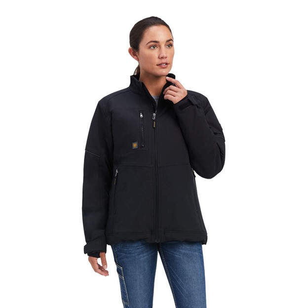 *SALE* LIMITED SIZES & QUANTITIES LEFT!!  Ariat Women's Rebar DriTEK DuraStretchâ„¢ Insulated Jacket - Black