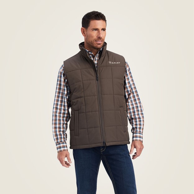 Ariat Crius Insulated Vest - Banyan Bark