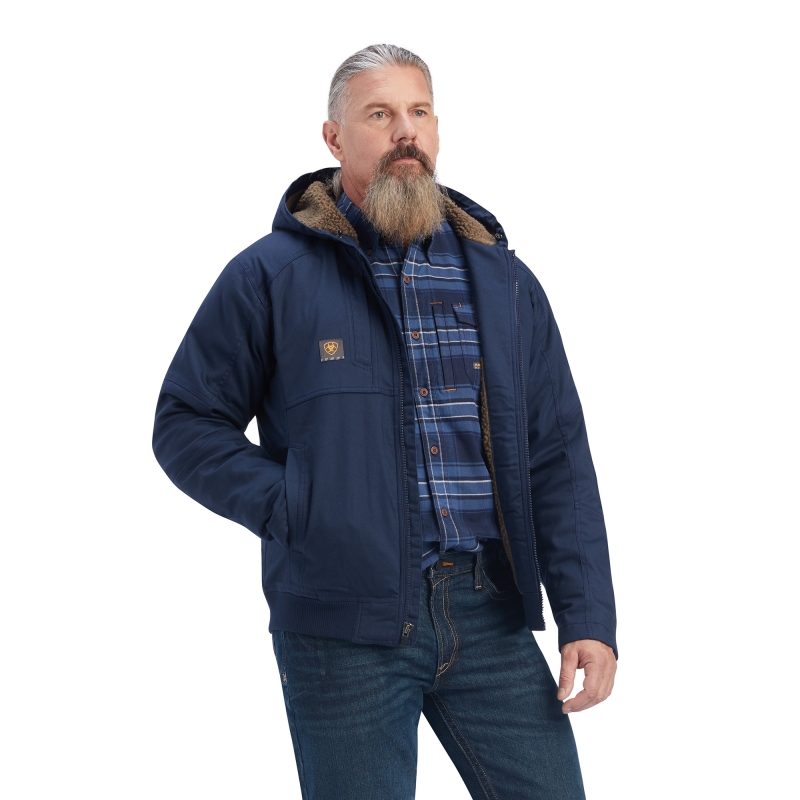 *SALE* LIMITED SIZES & QUANTITIES LEFT!!  Ariat Rebar DuraCanvas Jacket - Navy