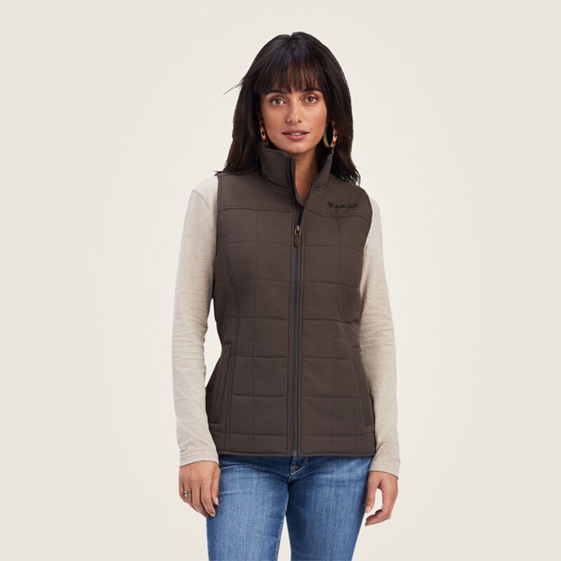 *SALE* LIMITED SIZES & QUANTITIES LEFT!!  Ariat Women's Crius Insulated Vest - Banyan Bark
