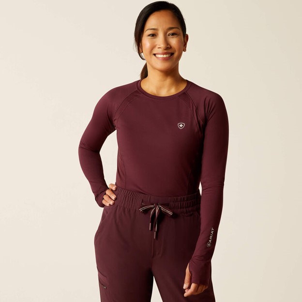 Ariat Women's VentTEK Underscrub Baselayer - Winetasting