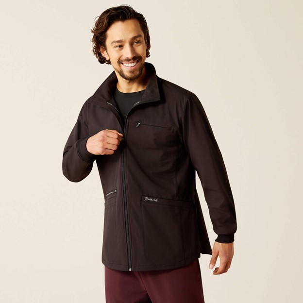Ariat Conrad Utility Scrub Jacket - Black