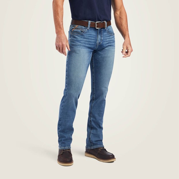 Ariat M7 Wessley TekStretch Slim Fit Straight Leg Jean - Gaviota