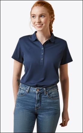 *SALE* Limited Stock Left!! Ariat Women's TEK Polo - Navy