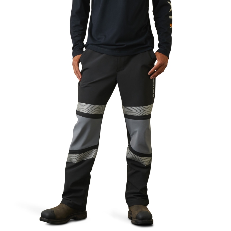 *SALE* LIMITED SIZES & QUANTITIES LEFT!!  Ariat Straight Leg DuraStretchâ„¢ Pull-On Rebar Pant - Black
