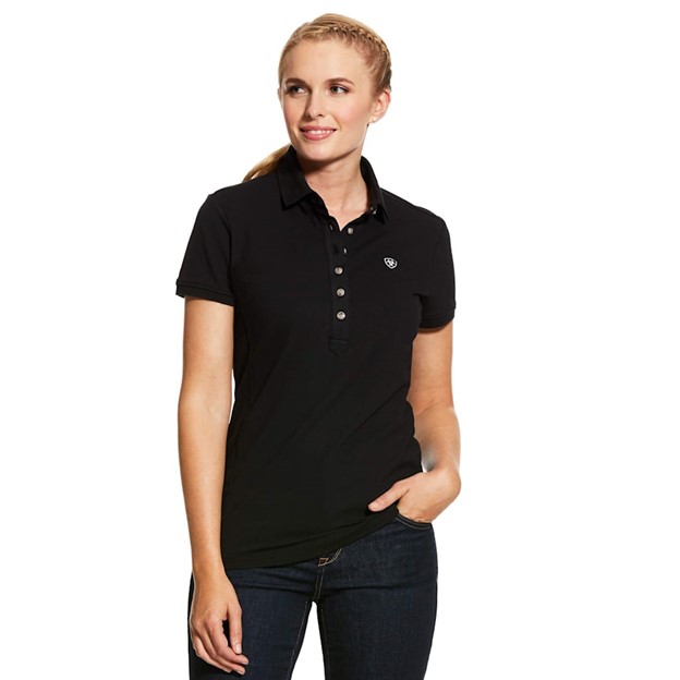 *SALE* Limited Stock Left!! Ariat Women's TEK Polo - Black