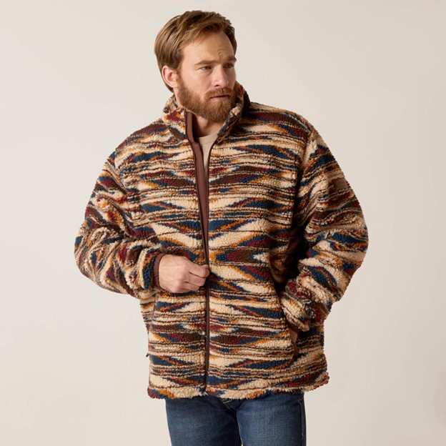*SALE* Limited Quantities and Sizes Left!! Ariat Fleece Chimayo Jacket - Chimayo Saltillo