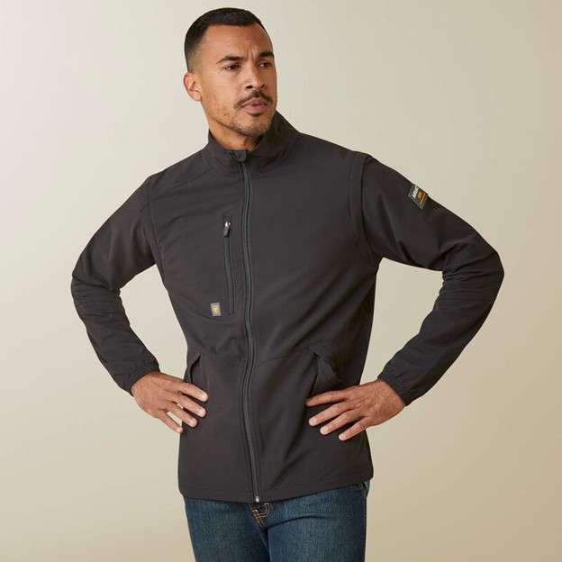 *SALE* LIMITED SIZES & QUANTITIES LEFT!!  Ariat Rebar Weatherproof Convertible Jacket - Black