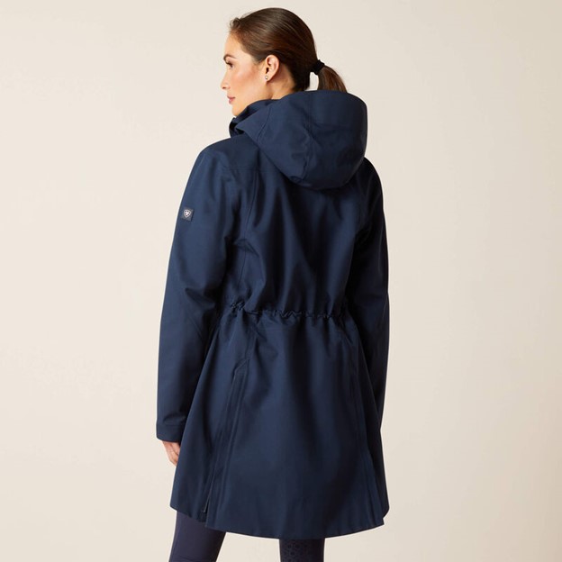 Ariat Women's Coastal Long Waterproof Parka - Navy