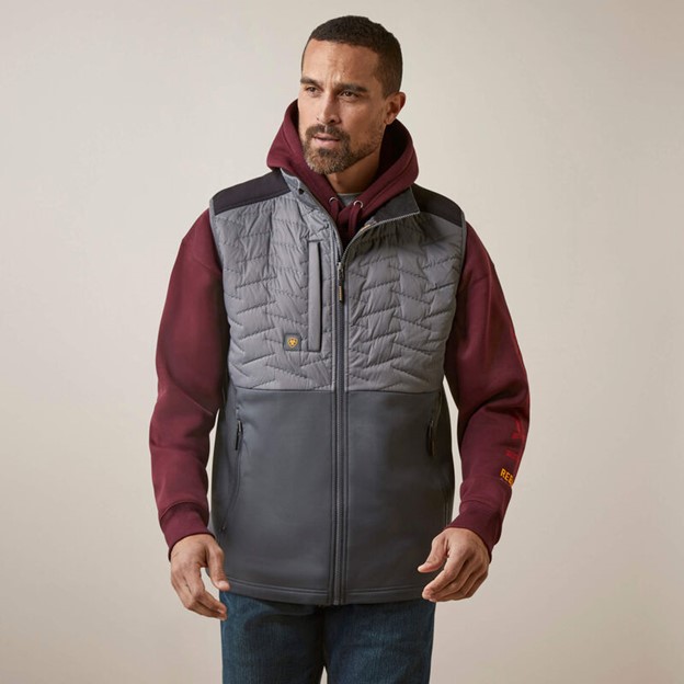 Ariat Rebar Cloud 9 Insulated Vest - Rebar Grey