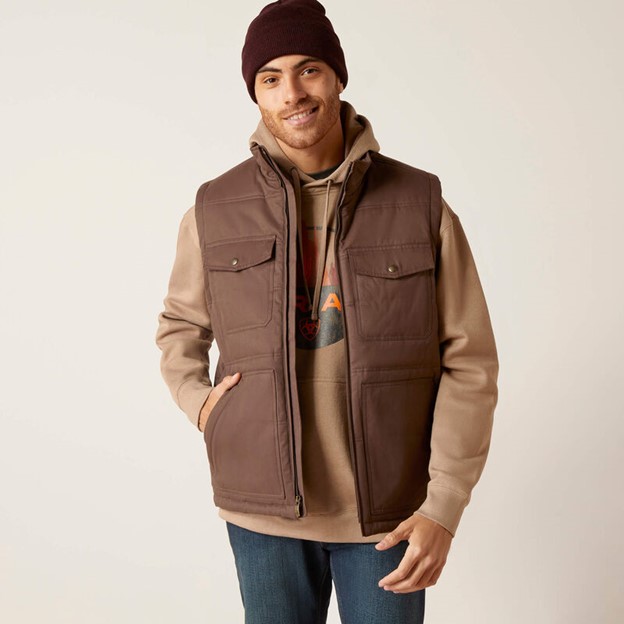 Ariat Grizzly 2.0 Canvas Vest - Bracken