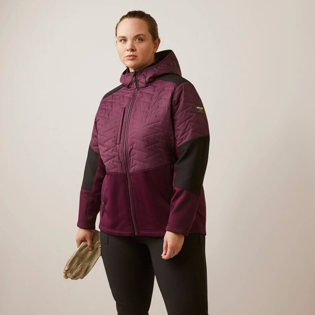 Ariat Women's Rebar Cloud 9 Insulated Jacket - Potent Purple