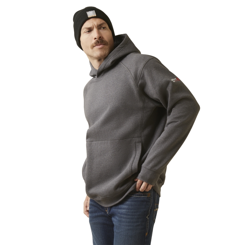 Ariat FR Rev Pullover Hoodie - Charcoal Heather