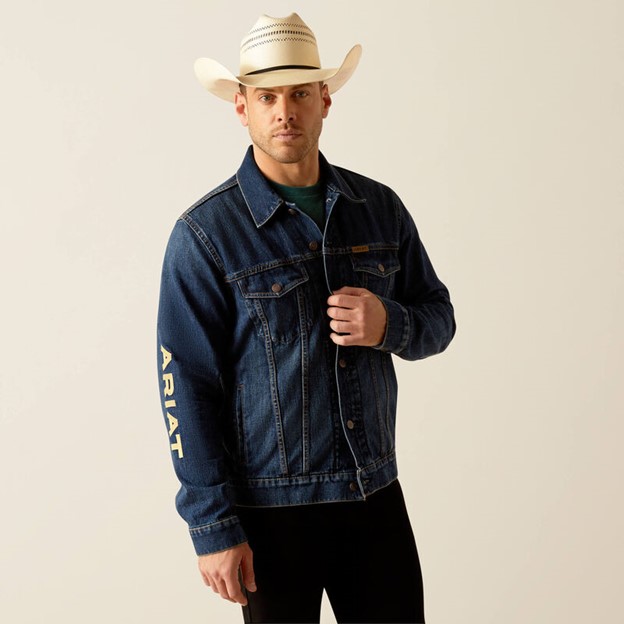 Ariat Denim Team Trucker Jacket - Richford