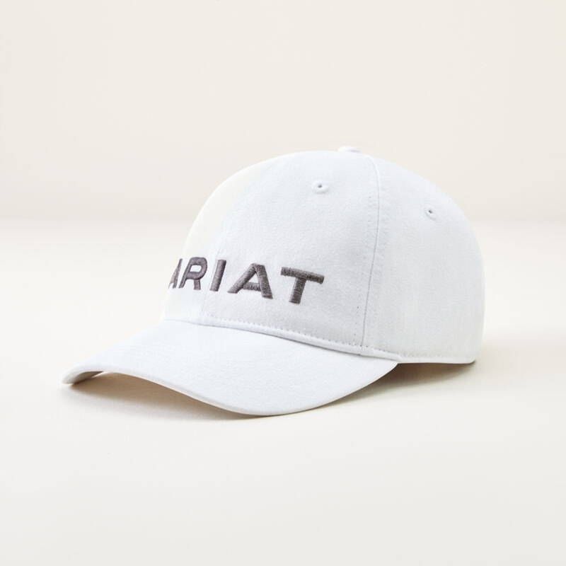 *SALE* LIMITED STOCK LEFT!! Ariat Unisex Team III Cap - Classic White
